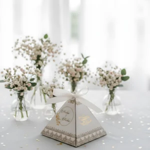 Pyramid favor boxes UK