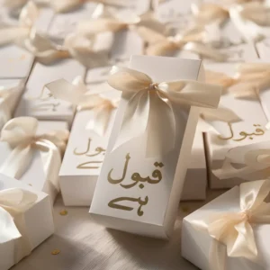 Qubool ha Favor boxes Uk