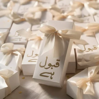 Qubool ha Favor boxes Uk